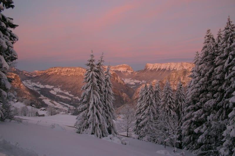 Le Col de la Ruchère - Itinéraire hiver - Saint-Christophe-sur-Guiers