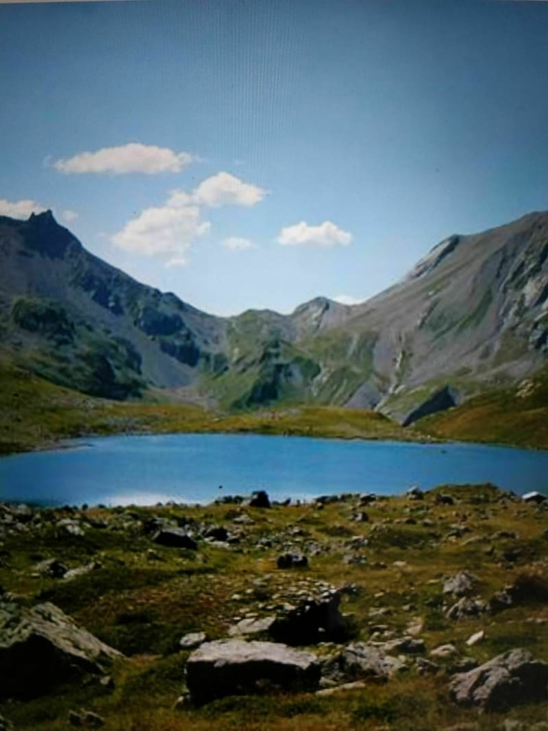 Lac Jovet. Au départ du hameau du Lay (Contamines Montjoie) - Contamines Montjoie