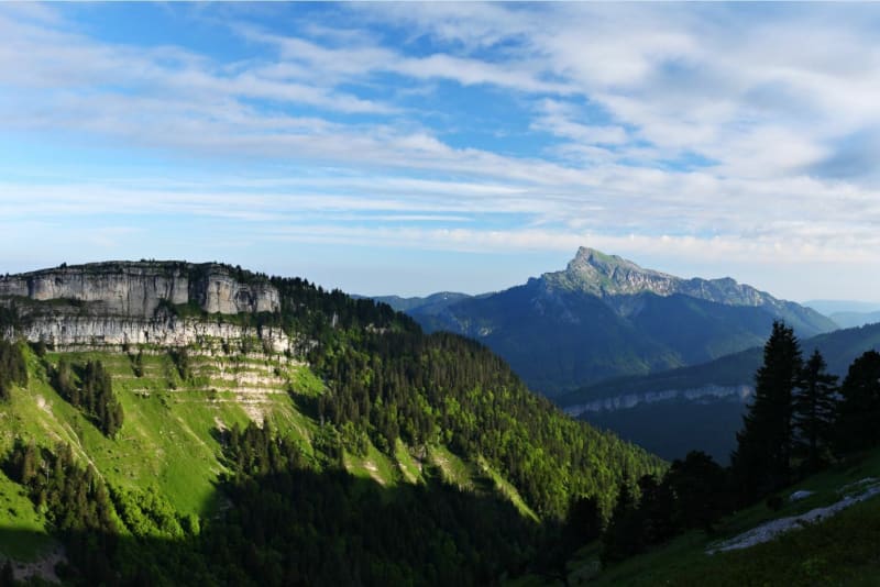 Montée au Col du Coq - Plateau-des-Petites-Roches