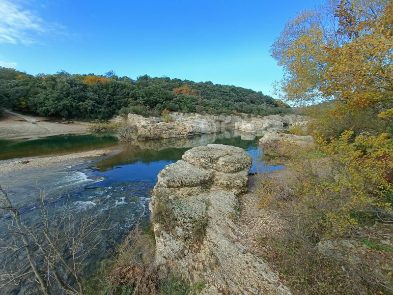 Les cascades du Sautadet à VTT - Bagnols-sur-Cèze