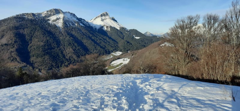 Chalets de la fullie par le Mont Pellat - Aillon-le-Jeune