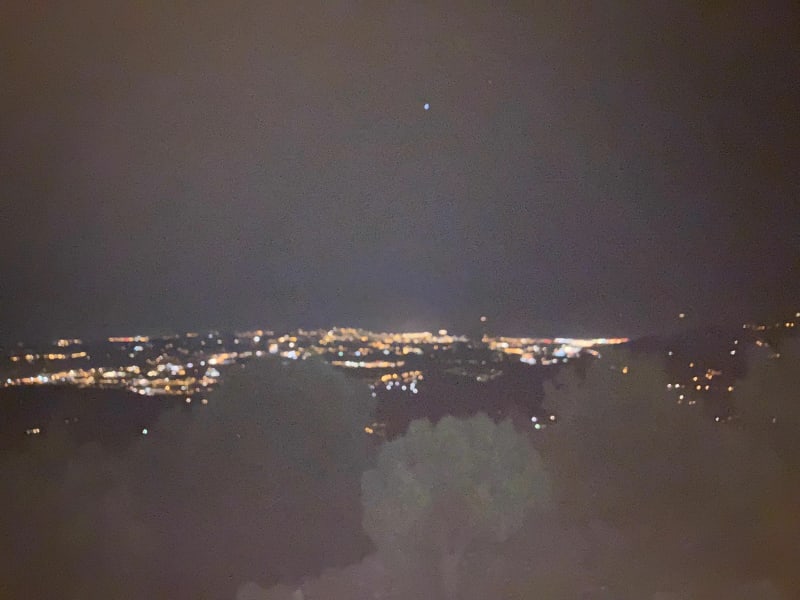 La Croix de Cabris de nuit - Cabris