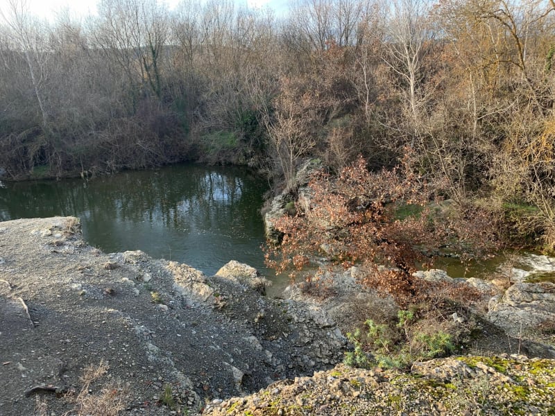 Boucle de Ledignan à Clairan entre routes et chemins. - Lédignan