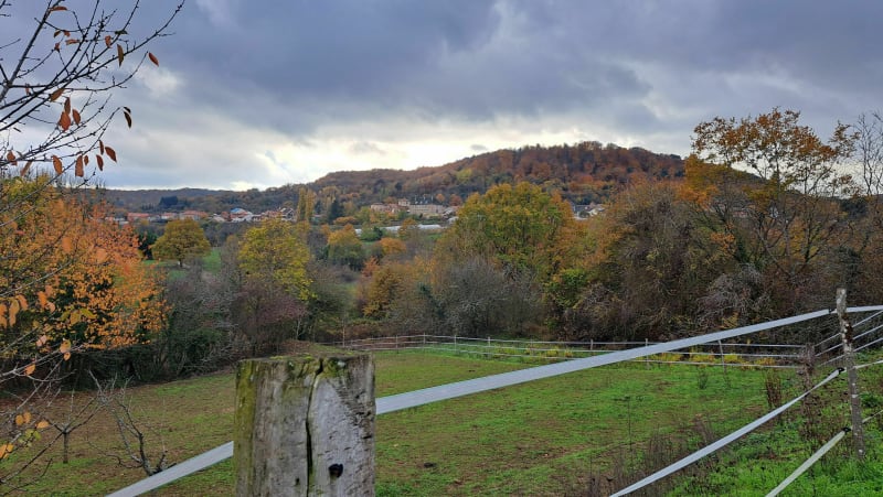 Boucle de Plesnois en passant par Fèves et Norroy-le-Veneur - Plesnois