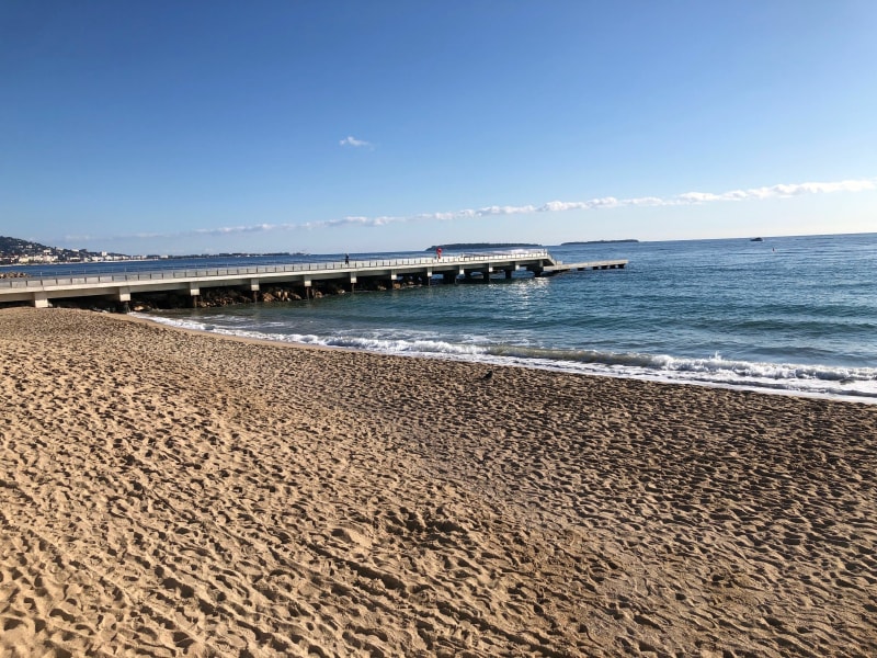Bocca Cabana et plage de la Raguette - Cannes