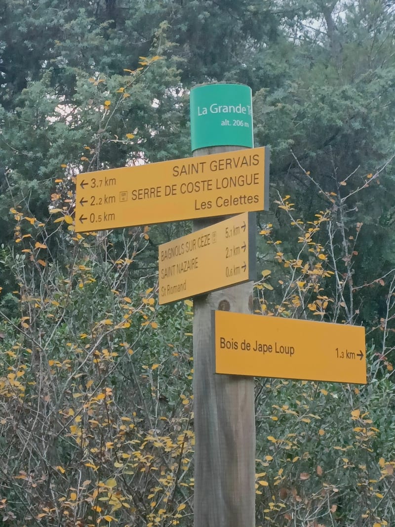 Entre Carmignan et Saint-Gervais - Bagnols-sur-Cèze