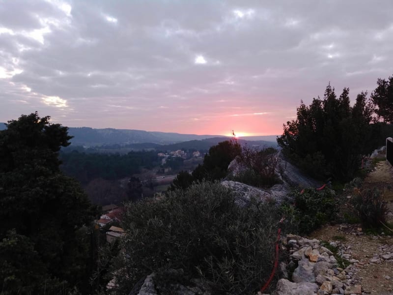 Petite rando VTT à la colline de Pas des Lanciers - Marignane