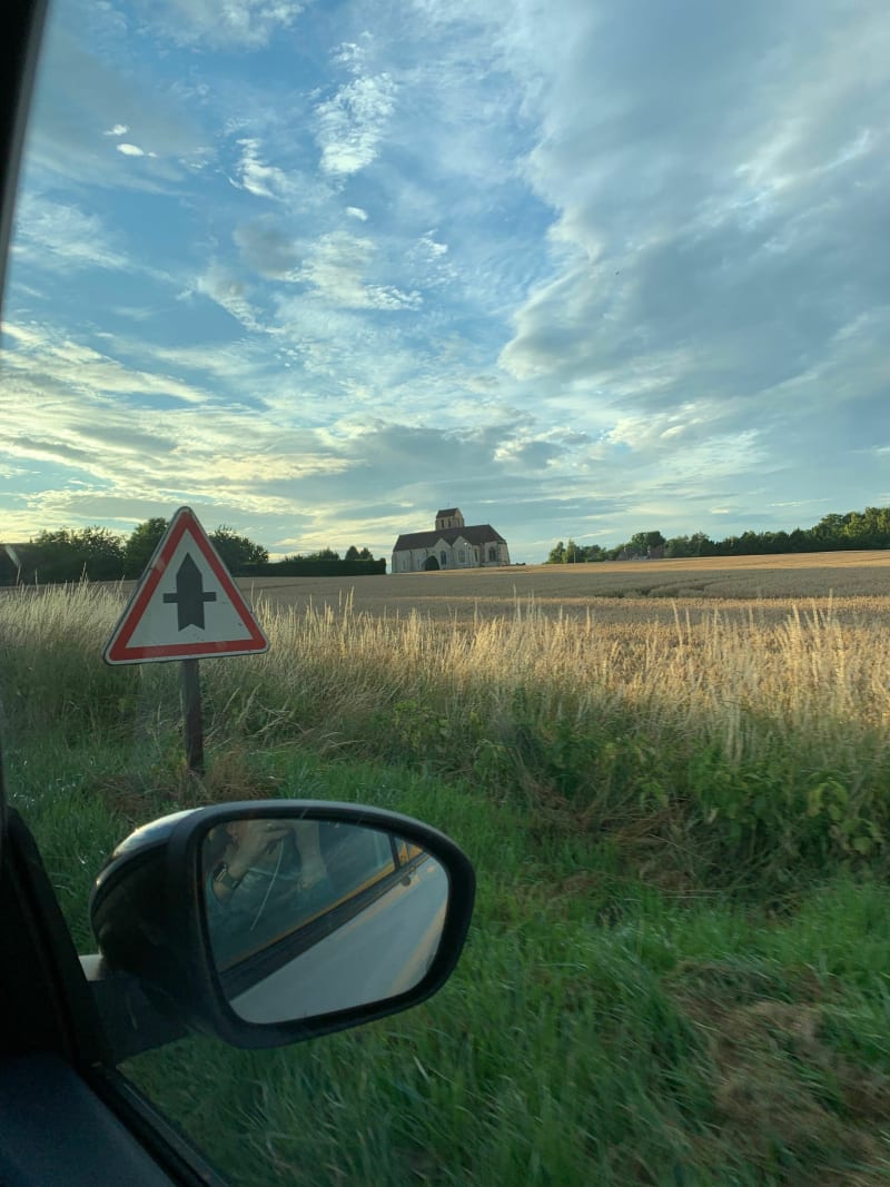 Ballade dans les champs le long de la Rémarde - Ollainville