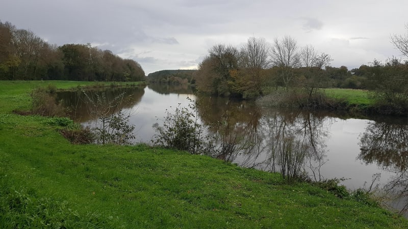 Les deux rives de l'Île aux Pies - Saint-Vincent-sur-Oust