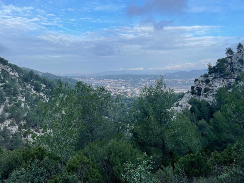 Boucle du vallon et la Candole - Marseille