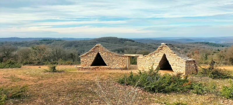 Sur le causse de Gréalou - Cajarc