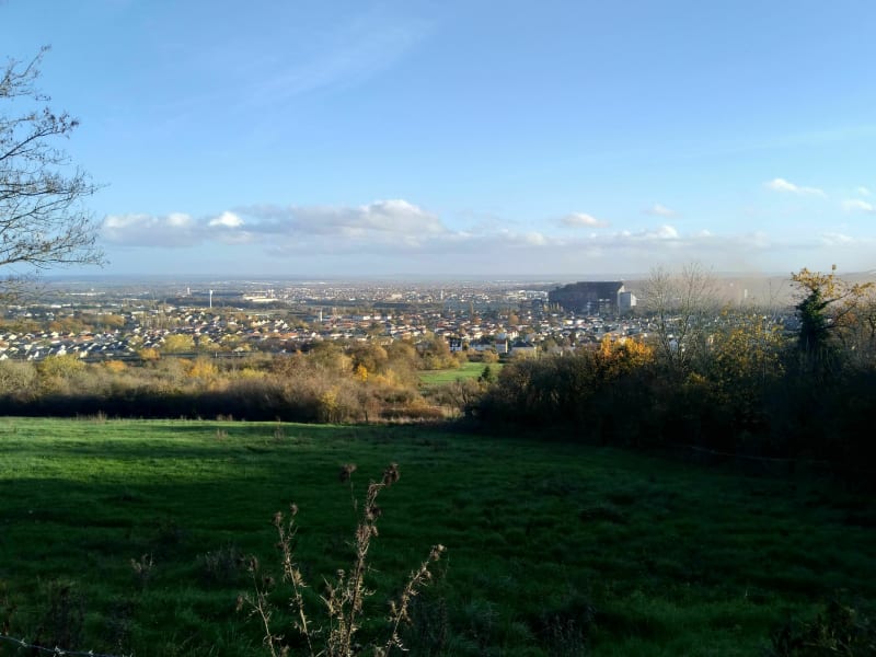 Randonnée autour du Justemont par Budange - Vitry-sur-Orne