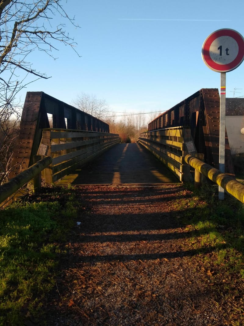 Ballade a Bachant et pont sur la Sambre - Bachant