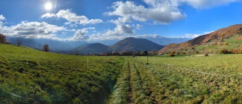Sur les hauteurs de Pinet d'Uriage - Saint-Martin-d'Uriage