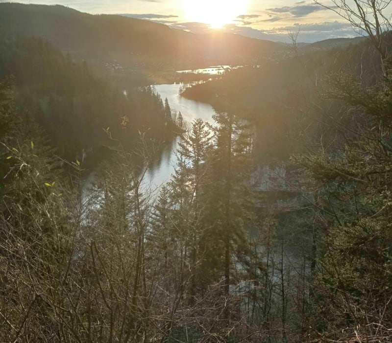 Saut du Doubs par les Brennets - Les Brenets