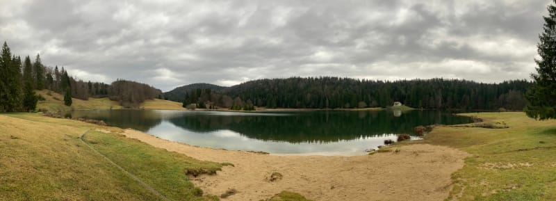 Grande balade par Apremont, lac Genin et prairie Echallon - Oyonnax