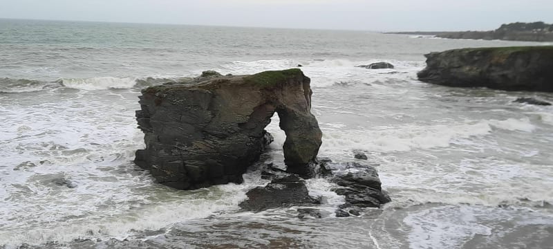 De tocht naar Pointe Saint-Gildas via Préfailles - Préfailles