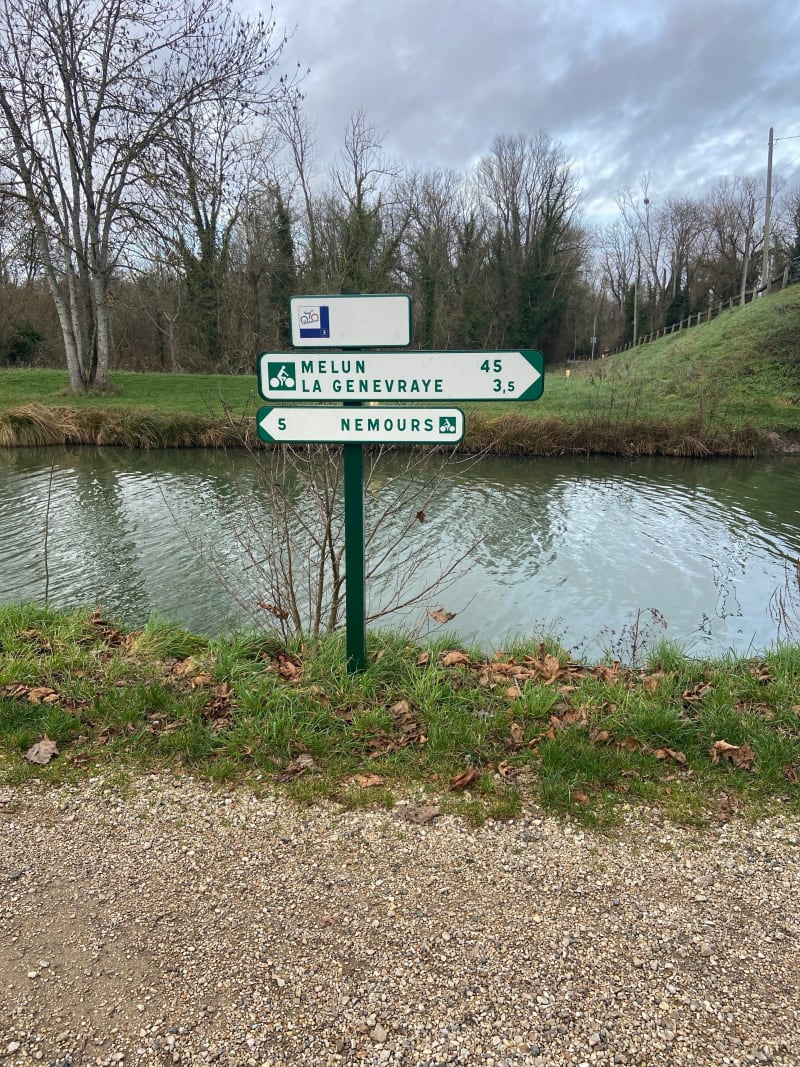 Le long du Canal du Loing - Montcourt-Fromonville
