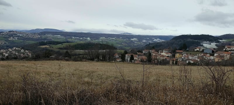Un mini plateau de Gergovie - La Roche-Blanche