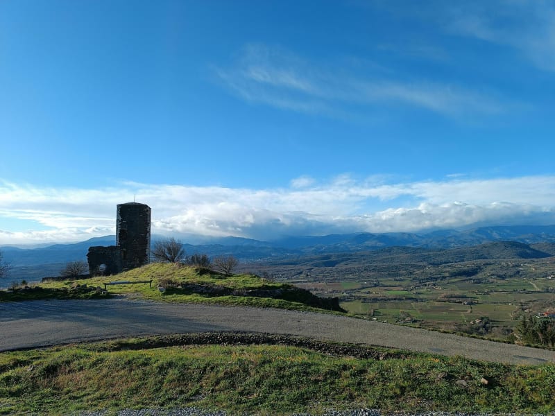 Ballade à Mirabel sur le plateau du Coiron - Mirabel