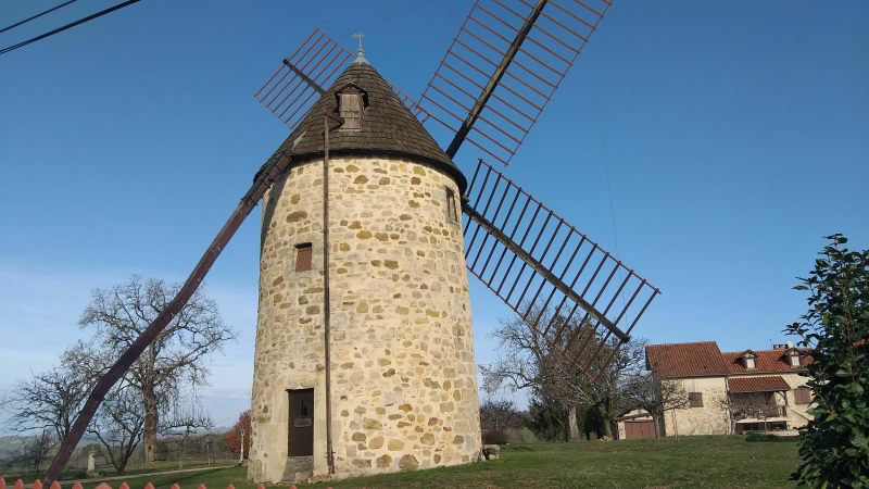 Les environs de Lunan - Figeac