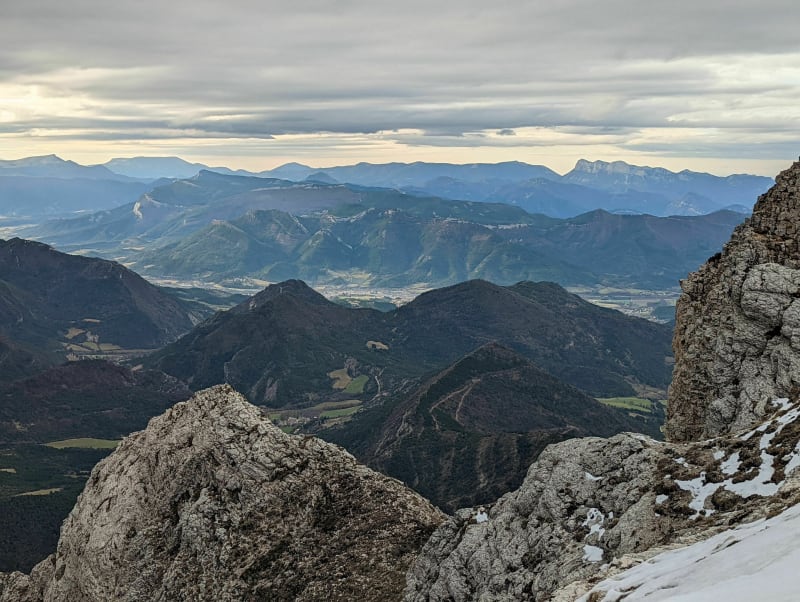 Belles vues au plateau de Beurre - Col du rousset