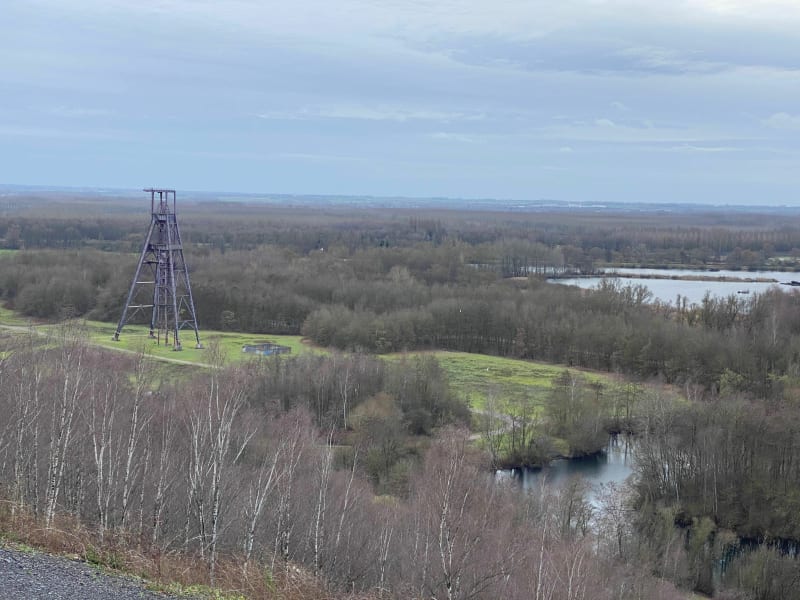 Chabaud-Latour : étangs, chevalet et ascension du terril - Condé-sur-l'Escaut