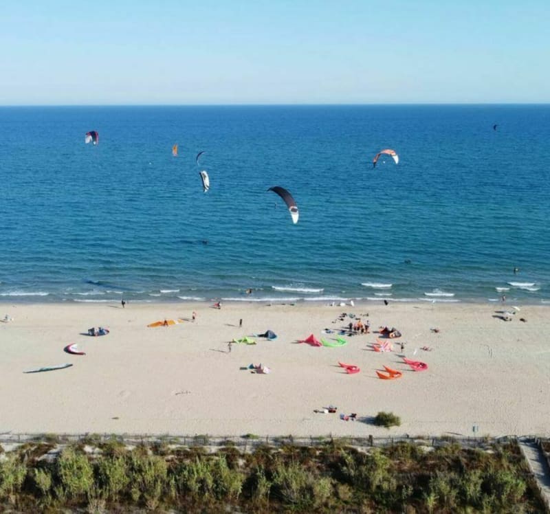 Balade des plages volcaniques au Grau et montée du Volcan - Agde