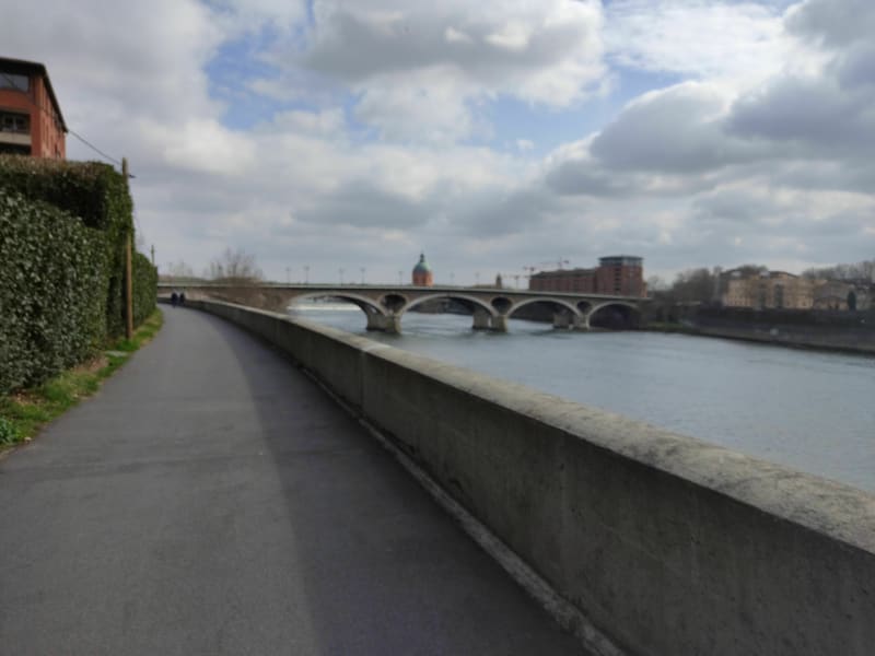 A vélo de Toulouse à St Martin du Touch - Toulouse