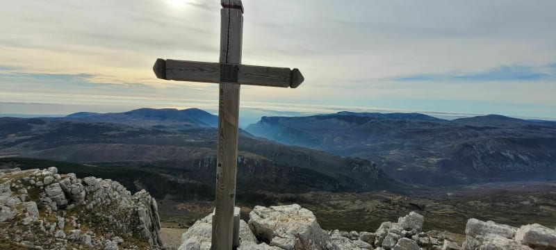 De Gréolières à la croix de Verse - Gréolières