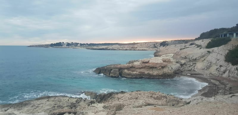 Grande boucle le long de la mer Méditerranée - Sausset-les-Pins