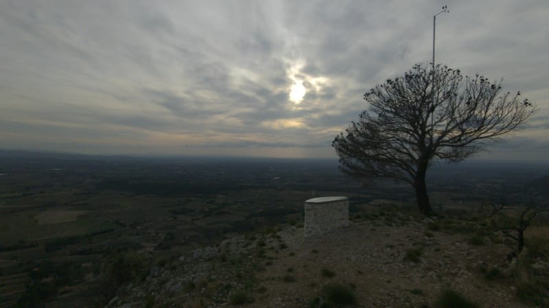 Le Graveyron depuis Le Barroux - Le Barroux