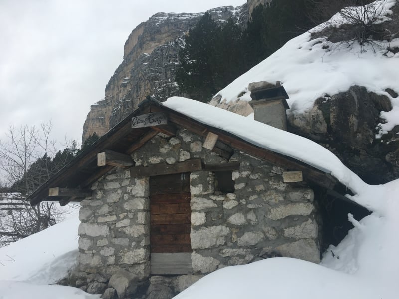 La Cabane du Berger depuis Saint-Hil' - Plateau-des-Petites-Roches