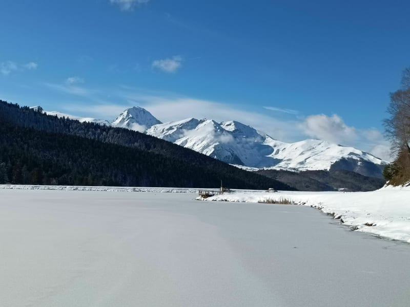 Tour du lac de Payolle par le plateau - Campan