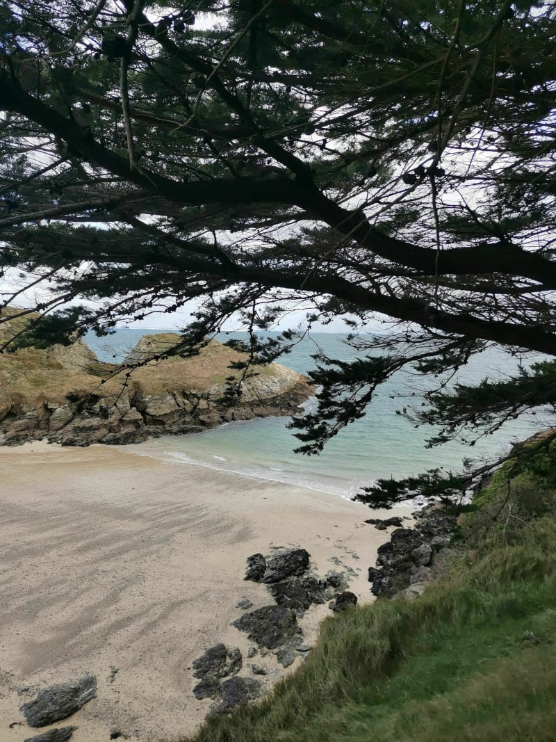 De la pointe du Cardinal à l'Apothicairerie. - Sauzon