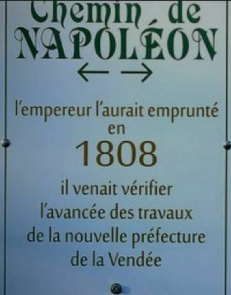 Petite boucle sur le chemin Napoléon - La Roche-sur-Yon
