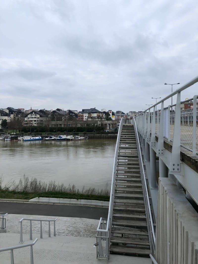 De Bry à la passerelle de Nogent - Bry-sur-Marne
