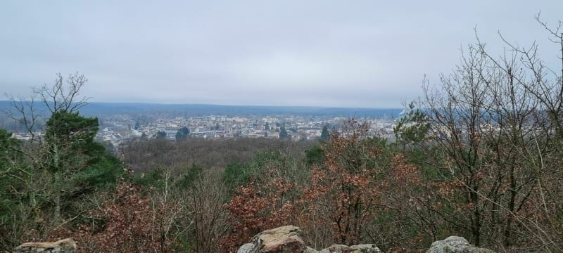 Depuis la croix d Augas - Fontainebleau