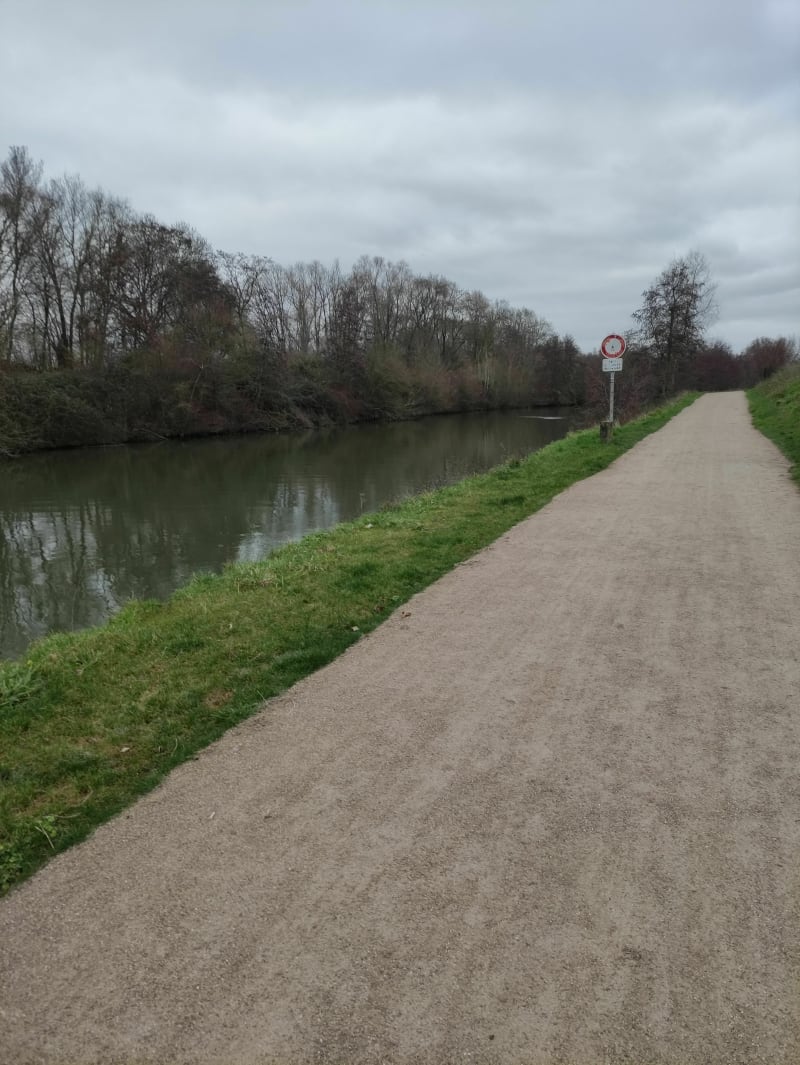 Bizet Frankrijk loopt rond Près du Hem - Armentières