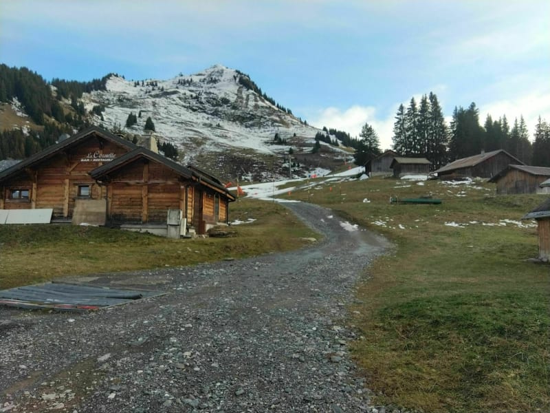 Plateau de Nyons depuis les Fys - Morzine