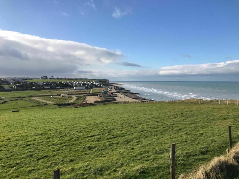 Petit tour par la plage et la Chapelle Saint-Julien - Le Bourg-Dun