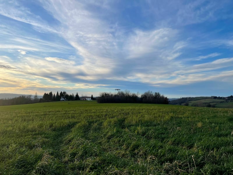 Sur les hauteurs de Ruy Montceau en VAE de Sérézin - Sérézin-de-la-Tour