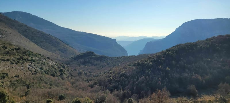 De La Roubine par Courmes et la Combe de L'Aïgre - Coursegoules