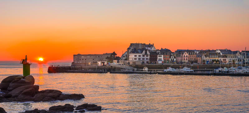 Concarneau de la Ville Close à l'Anse St Jean - Concarneau
