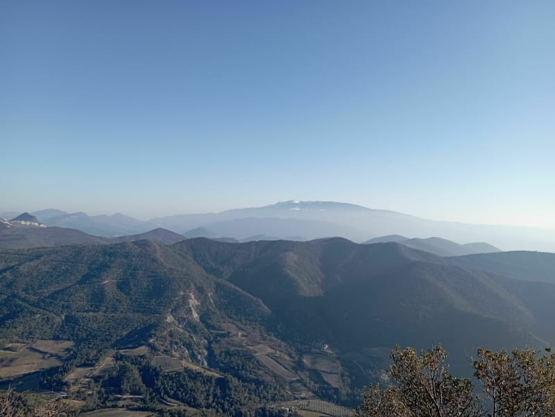 La Garde Grosse par le Col de la Croix-Rouge - Châteauneuf-de-Bordette