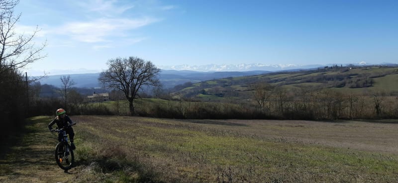 Les coteaux de Castex en VTT - Daumazan-sur-Arize