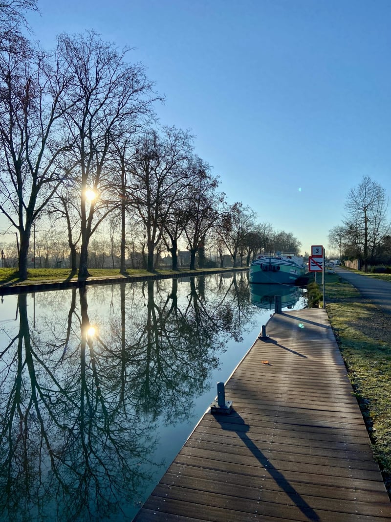 Marche le long du Canal latéral à la Garonne - Montech