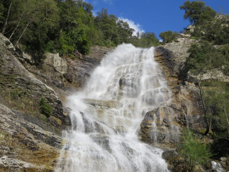 Wandeling naar de Bridal Veil-waterval - Bocognano