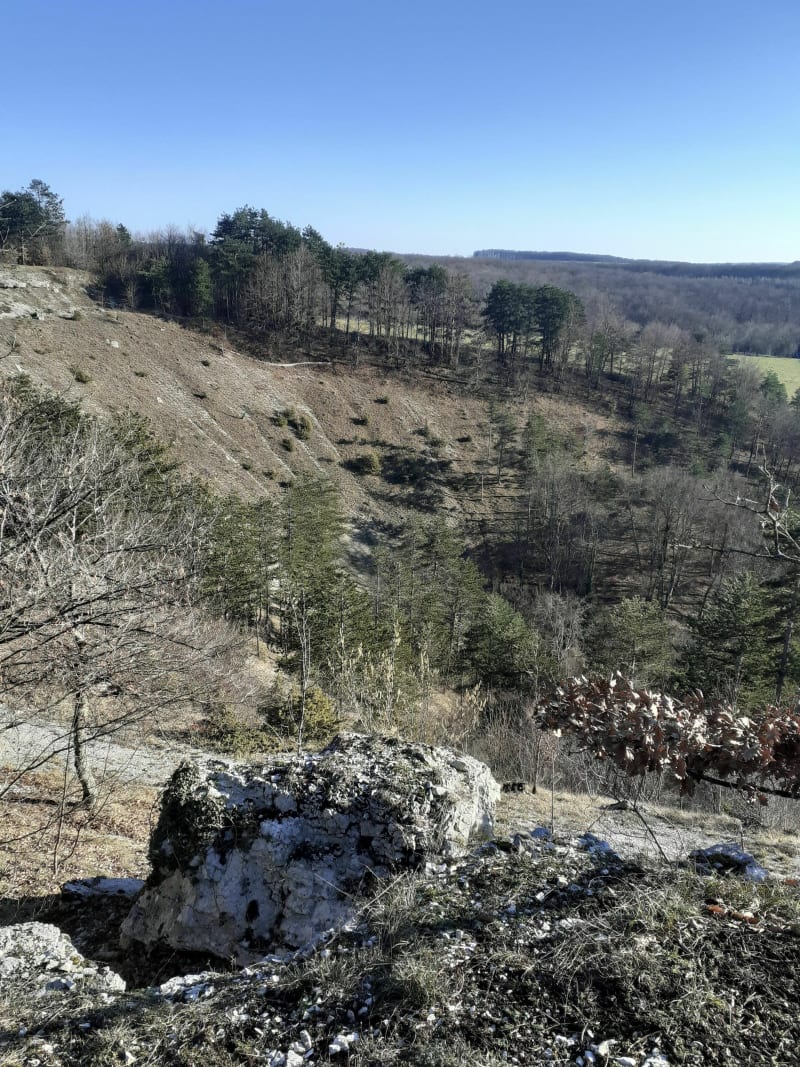 Wandel boven de Coquille in Etalante - Étalante