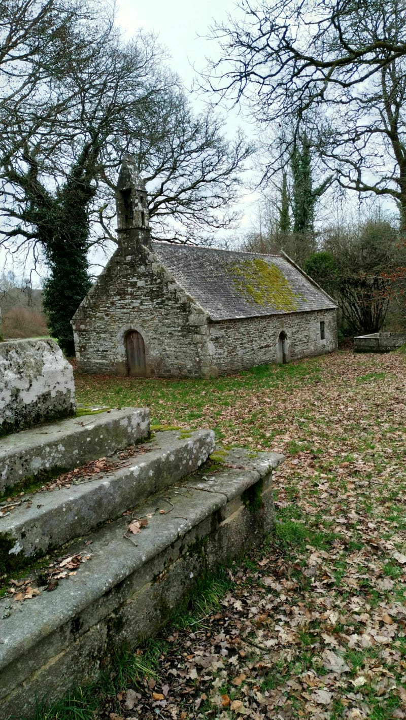 Berrien Trénivel par la forêt de Huelgoat - Berrien